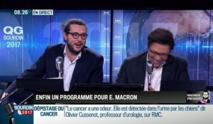 QG Bourdin 2017: Magnien président !: Enfin un programme pour Emmanuel Macron