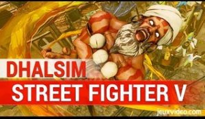 Street Fighter V : DHALSIM - Coups spéciaux / Combo - GAMEPLAY