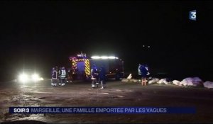 Marseille : une famille emportée par les vagues