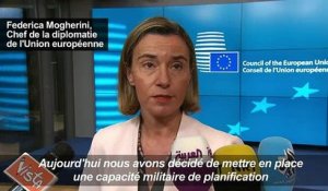 L'UE crée un premier QG militaire, opérationnel prochainement
