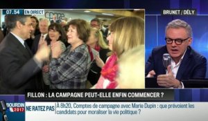 Brunet & Dély: La campagne de François Fillon peut-elle enfin commencer ? - 07/03