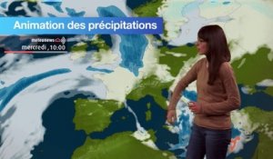 Prévisions météo pour la journée du mercredi 8 mars