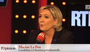 Marine Le Pen : «Emmanuel Macron est un pur produit du système bancaire»