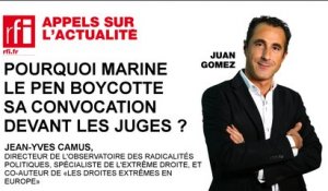 Pourquoi Marine Le Pen boycotte sa convocation devant les juges ?