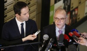 Au QG de Hamon, Cazeneuve appelle à «rassembler»