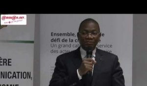 Présentation des prévisions TMT 2017 : le discours du ministre Koné Bruno