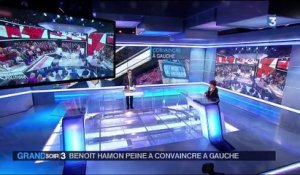 Présidentielle : Benoît Hamon peine à convaincre à gauche