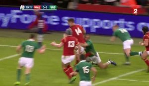 6 Nations 2017 : North inscrit un essai de toute beauté pour le Pays de Galles