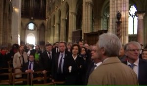 Visite symbolique de Hollande à Saint-Denis