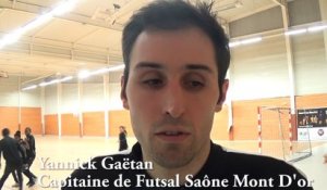 Interview capitaine Futsal Saône Mont D'or