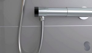 SKINJAY, la capsule de café à la douche qui peut s’installer très facilement entre la robinetterie et le flexible