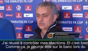 Quarts - Mourinho : "Le carton  rouge change tout"