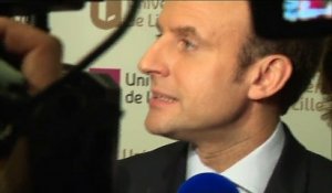 Macron à propos d'un éventuel ralliement de Valls : "Je n'ai pas vocation à ouvrir une maison d'hôtes"