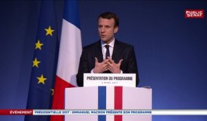Emmanuel Macron répond sur sa déclaration de patrimoine le 2 mars 2017