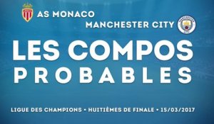 Monaco-Manchester City : les compositions probables
