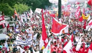 Brésil: mobilisation à Sao Paulo contre la réforme des retraites