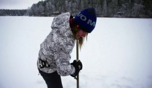 Plongée en apnée: Johanna Nordblad, une sirène dans l'eau glacée