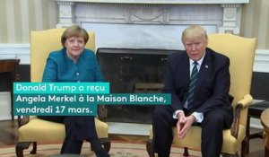 Quand Donald Trump refuse de serrer la main à Angela Merkel