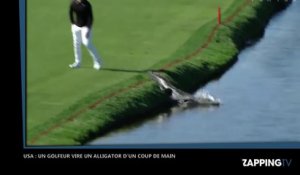 USA : un golfeur vire un alligator du green d'un coup de main