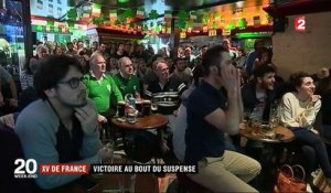 XV de France : victoire au bout du suspense