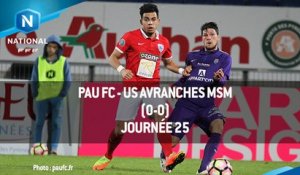 J25 : Pau FC - US Avranches MSM (0-0), le résumé