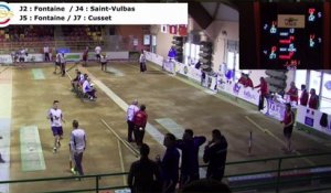 Troisième tour, tir rapide en double, finales EF et N3, France Clubs, Sport Boules, Saint-Vulbas 2017