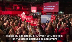 Allemagne: le SPD choisit Schulz et penche pour Macron