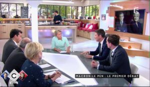 Macron - le Pen : Le premier Débat - C à vous - 25/04/2017