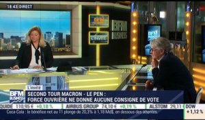 Jean-Claude Mailly commente la décision de Force ouvrière de ne pas donner de consigne de vote pour le second tour de la présidentielle - 25/04