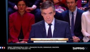 Débat élection présidentielle 2017 : François Fillon, Marine Le Pen et Emmanuel Macron taclent TF1 (vidéo)