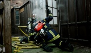 Simulation d'incendie à la Cathédrale de Strasbourg