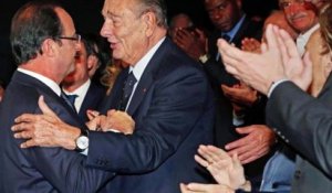 Hollande déménage chez Jacques Chirac