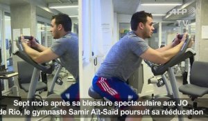 Samir Aït-Saïd rêve d'une médaille sept mois après son accident