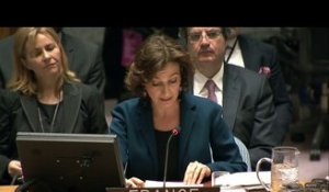 Intervention d'Audrey Azoulay au Conseil de sécurité de l'ONU