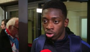 Foot - Bleus : Dembélé «Je suis content de mon match»