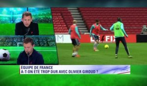 Riolo sur Giroud : "Il souffre d’un manque de respect insupportable"