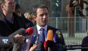 Benoît Hamon a proposé à Angela Merkel "un traité de démocratisation de la zone euro"