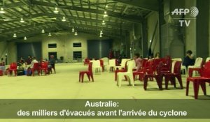 Australie: des milliers d'évacuations avant l'arrivé du cyclone