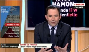 Foot - EDS - La Grande Interview : Hamon en faveur d'un retour de Benzema chez les Bleus