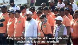 AfSud: pluie d'hommages après la mort du héros Ahmed Kathrada