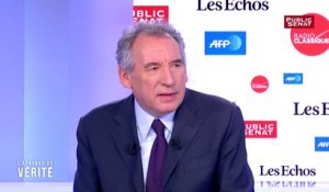François Bayrou :" La promesse que porte Emmanuel Macron est une promesse de renouveau"