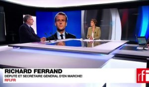 Richard Ferrand, député du Finistère et secrétaire général du mouvement «En Marche!»