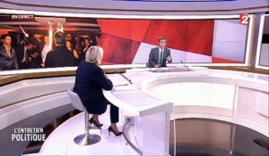 Salut amical ou salut nazi ? La colère de Marine Le Pen sur France 2: "Ce sont des méthodes de voyous"