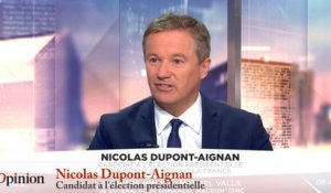 Nicolas Dupont-Aignan : «Macron rassemble tous ceux qui ont été désavoués par les français»