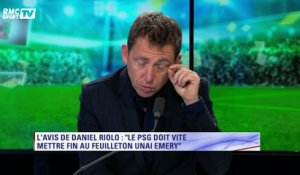 Daniel Riolo : ‘’La direction du PSG doit rapidement se prononcer sur le cas Emery’’