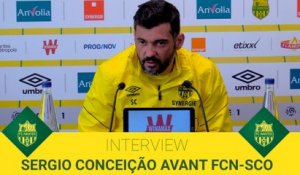 Sergio Conceição avant FCN-SCO