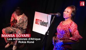 Rokia Koné chante "Mansa Soyari" pour les Amazones d'Afrique