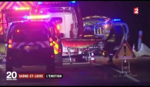 Collision mortelle en Saône-et-Loire : l'heure est à l'émotion et au recueillement