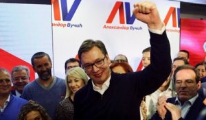 Aleksandar Vucic élu dés le premier tour en Serbie