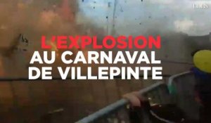 Les images de l'explosion au carnaval de Villepinte